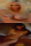 Naked woman playing